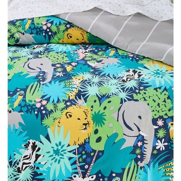 Charter Club Kids Jungle 3-Pc. Cotton Comforter Set, Twin - Picture 2 of 5